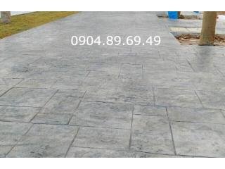 Bê tông áp khuôn tại hà nội